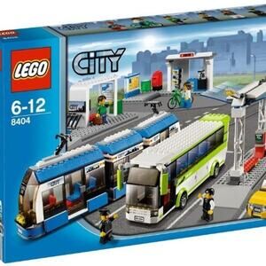 LEGO CITY 8404 Public Transport Station From 2010 Retired Vintage New Open Box